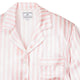 Silk Pajama Set in Pink Stripe