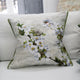 Fleur D'Assam Platinum Decorative Pillow