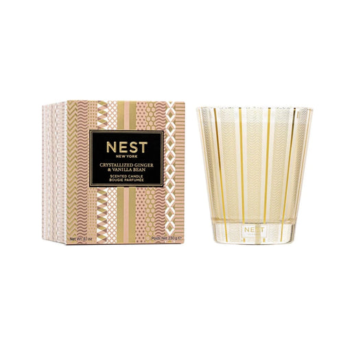 Crystallized Ginger & Vanilla Bean Classic Candle