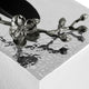 Black Orchid Rectangle Tissue Box