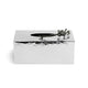 Black Orchid Rectangle Tissue Box