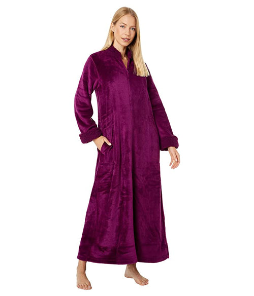 Plush Sherpa Jewel Violet Caftan