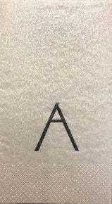 White Pearl Paper Guest Towel