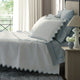 Aziza Matelasse Coverlet & Shams