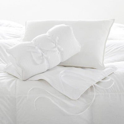 Down Travel Pillow w/ Cover