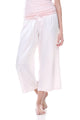 Jolie Satin Capri Pant