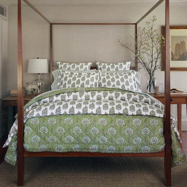 Nilay Leaf Organic Bedding Collection