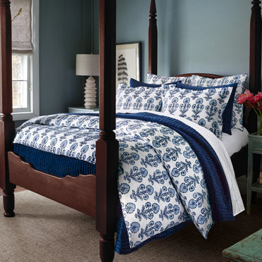 Ojas Indigo Bedding Collection