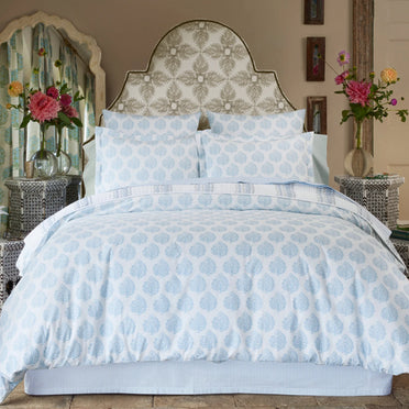 Mali Light Indigo Bedding Collection