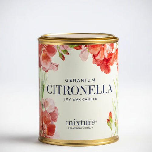 Geranium Citronella Candle