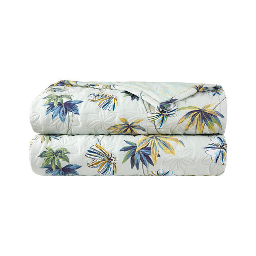 Tropical Quilted Coverlet