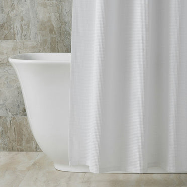 Belgian Waffle Shower Curtain
