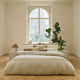 Ennio Beige Bedding Collection