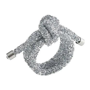 Glam Knot Silver Napkin Rings