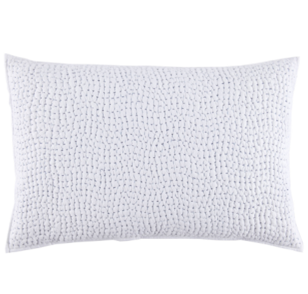 John Robshaw Hand Stitched Gray Coverlets & Shams - Thumbnail 3