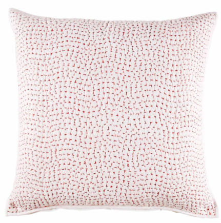 John Robshaw Hand Stitched Gray Coverlets & Shams - Thumbnail 2