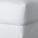 Arezzo white fitted sheet